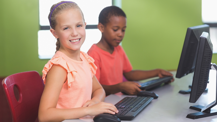 Kids Using Computers